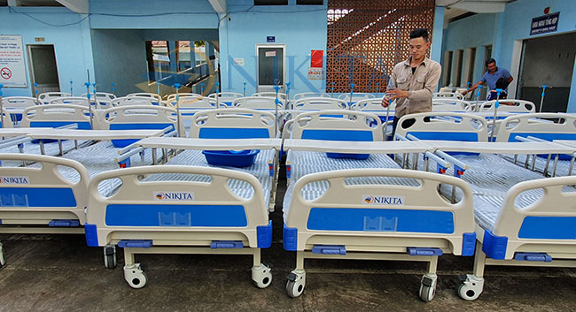 Mẫu giường y tế đa năng NIKITA
