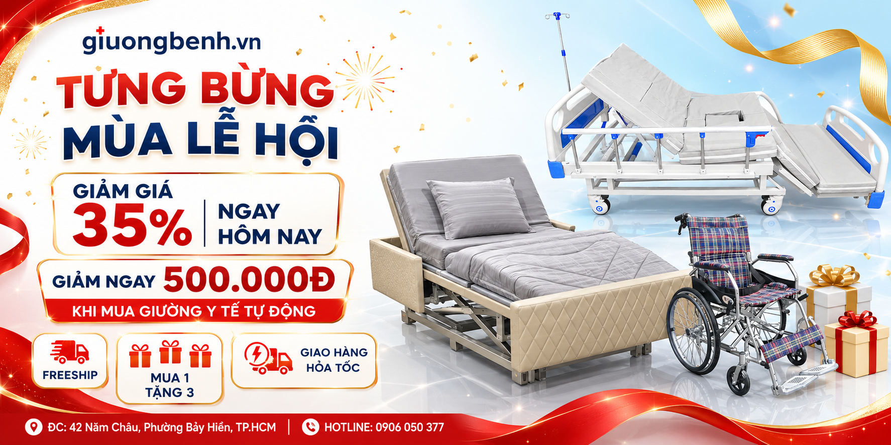 Giường Y Tế Nhập Khẩu Chính Hãng- Giường Bệnh Nhân Đa Chức năng Giá Tốt
