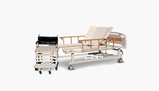 Giường bệnh tách xe lăn