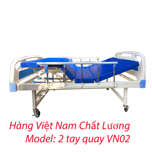 Giường 2 tay quay giá rẻ VN02