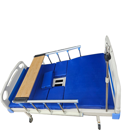 Giường bệnh 2 tay quay có bô vệ sinh VN02B