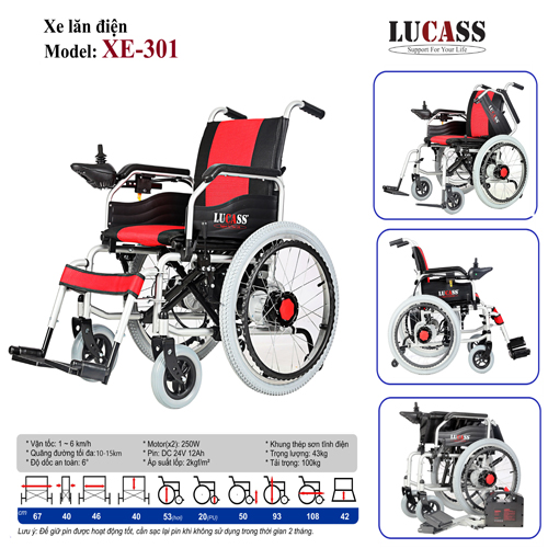 Xe điện cho người già
