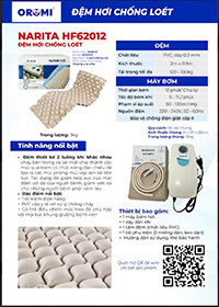 Đệm khí chống loét NARITA HF62012