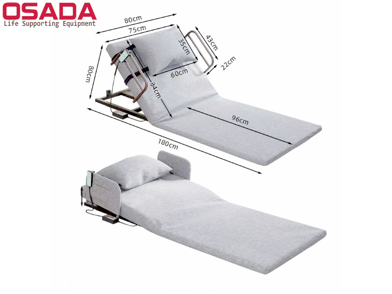 Giường nâng lưng tự động OSADA SD14( Rộng 90CM)