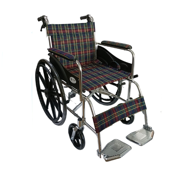 Xe lăn nhôm lucass có thắng X91L( Bánh Mâm)