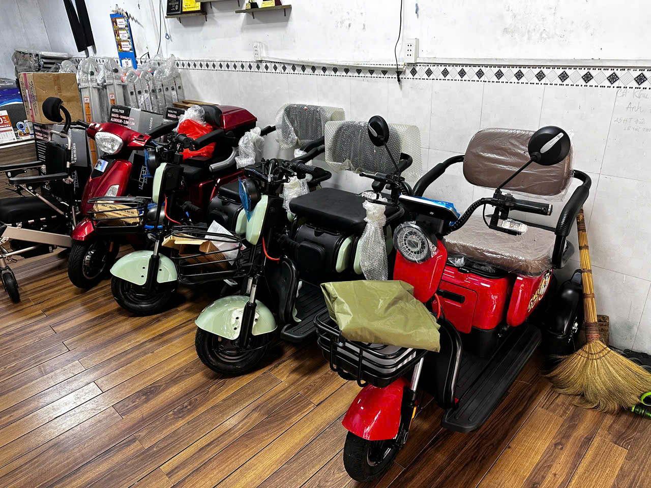 Xe điện 3 bánh giá rẻ