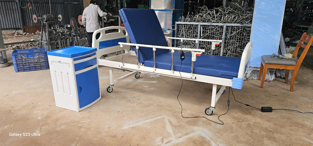 Giường tự động 1 chức năng nâng lưng 